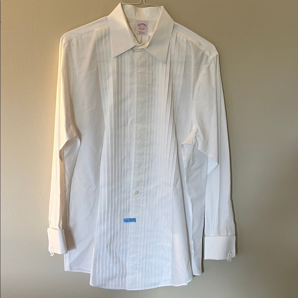Brooks Brothers Classic White Tuxedo Shirt
